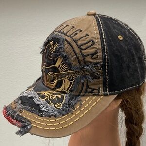 Trucker hat.